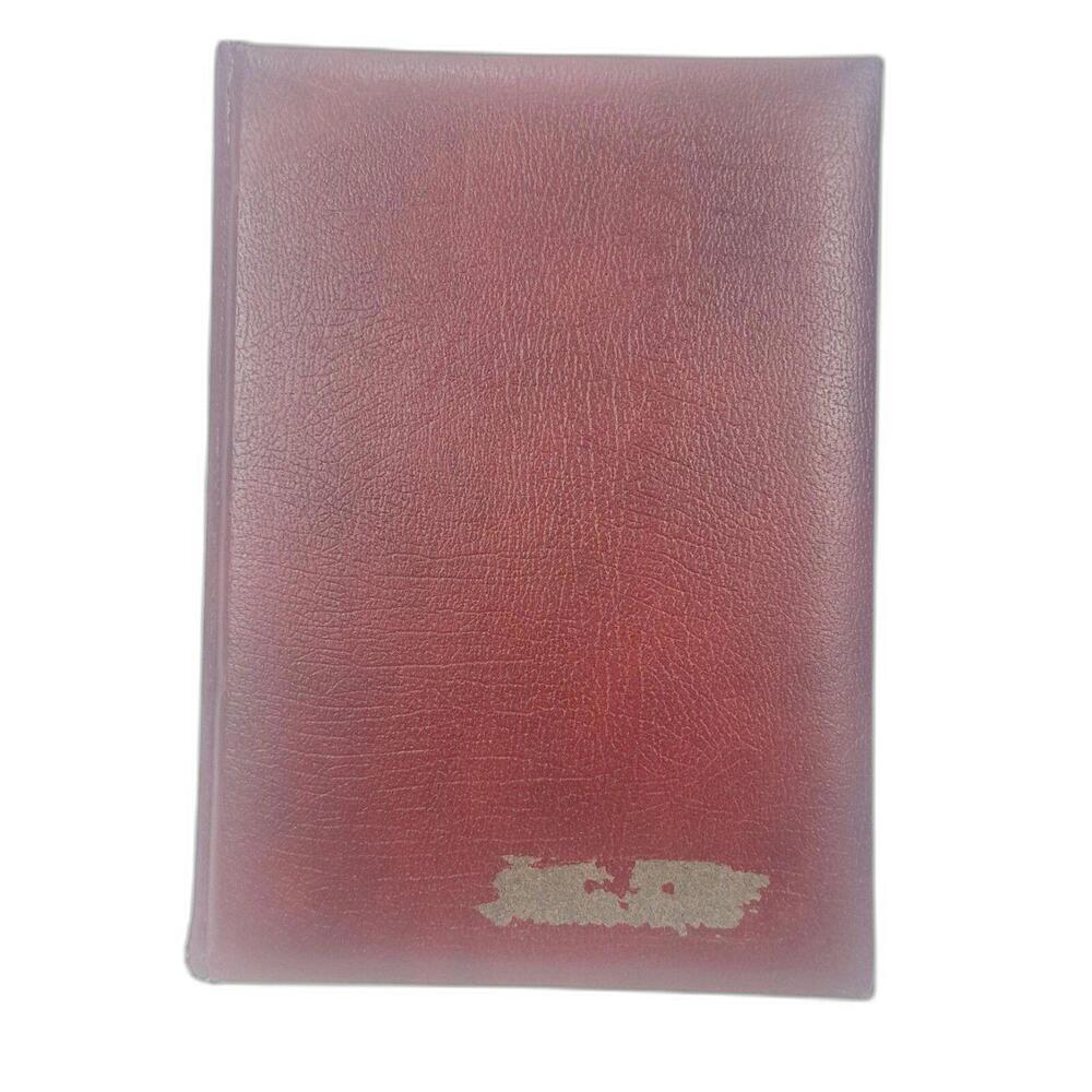 My Utmost for His Highest Journal Oswald Chambers Burgundy Bonded Leather 1996